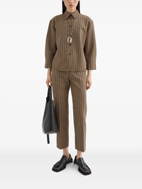 Jil Sander wool shirt - Brown