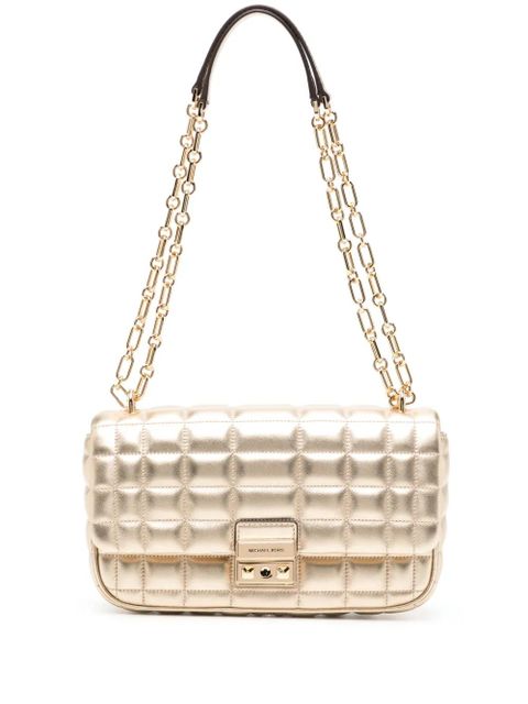 Michael Kors large Tribeca quilted shoulder bag - Gold - zdjęcie produktu nr 1