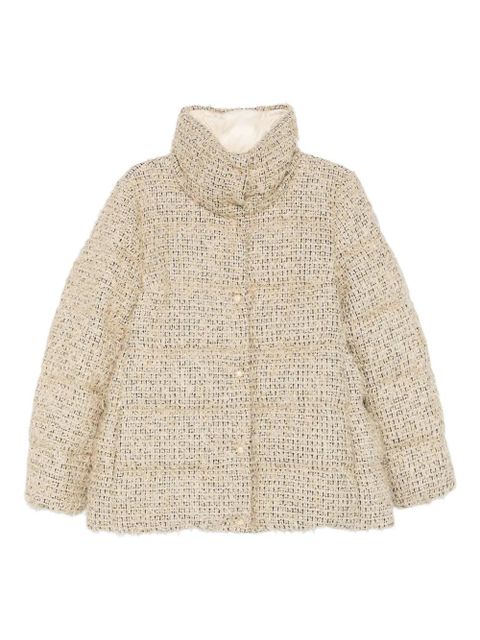 Moncler high-neck jacket - Neutrals - zdjęcie produktu nr 1