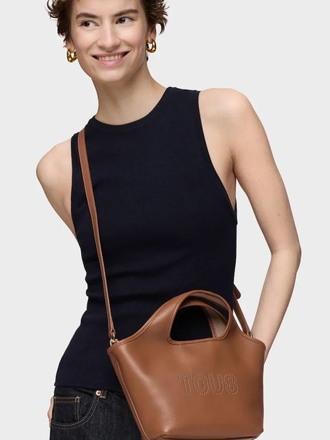 Tous torebka skórzana LIRIO kolor brązowy 2002202043