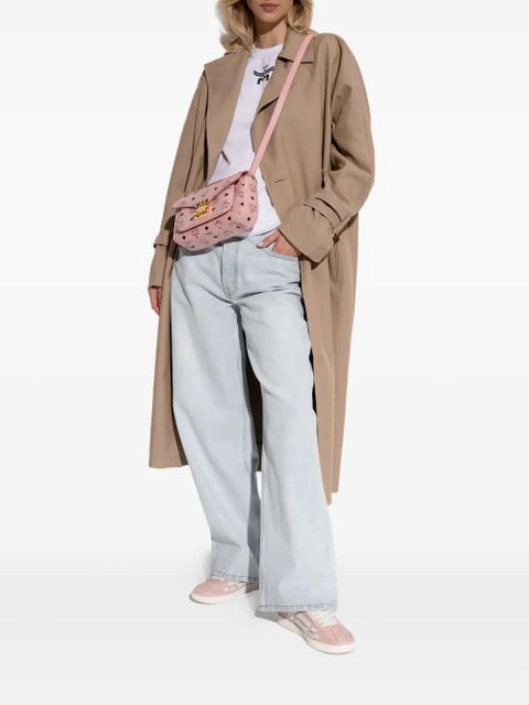 AMIRI monogram-embossed lace-up sneakers - Pink - zdjęcie produktu nr 2