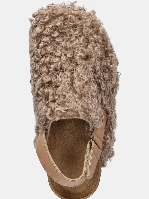 Answear.LAB kapcie kolor beżowy