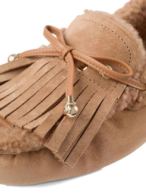 Jimmy Choo Manon loafers - Brown