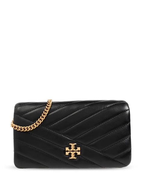 Tory Burch Kira Chevron Chain wallet - Black - zdjęcie produktu nr 1