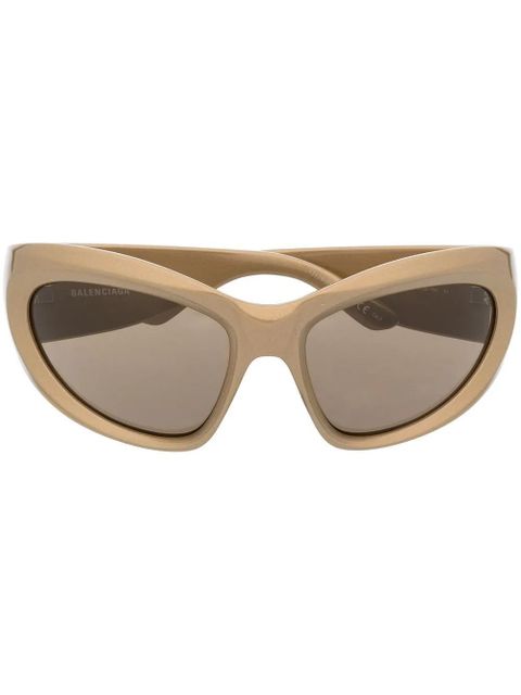 Balenciaga Eyewear BB0228S cat-eye sunglasses - Gold - zdjęcie produktu nr 1