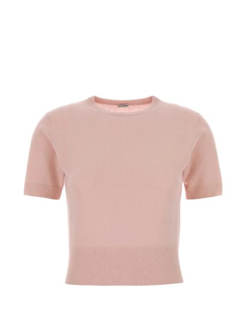 Jil Sander pink knitted T-shirt - zdjęcie produktu nr 1