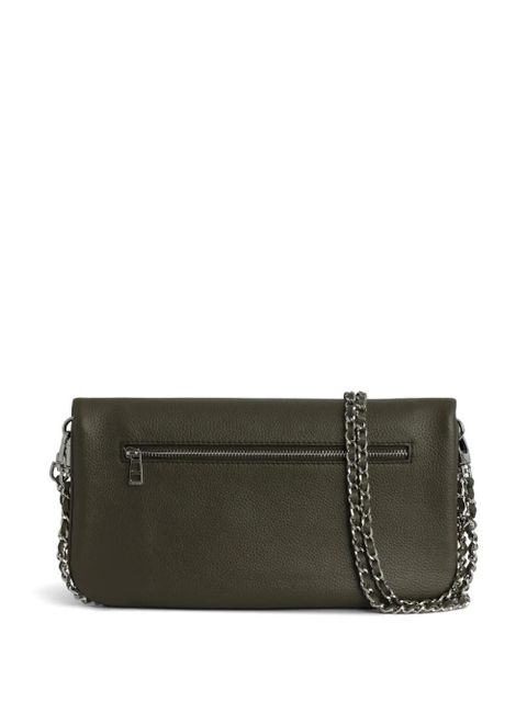 Zadig&Voltaire Rocky leather clutch bag - Green