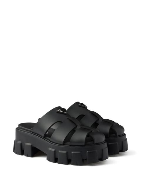 Prada Monolith mules - Black - zdjęcie produktu nr 2