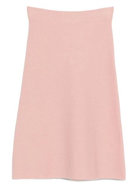 Jil Sander wool A-line skirt - Pink - zdjęcie produktu nr 1