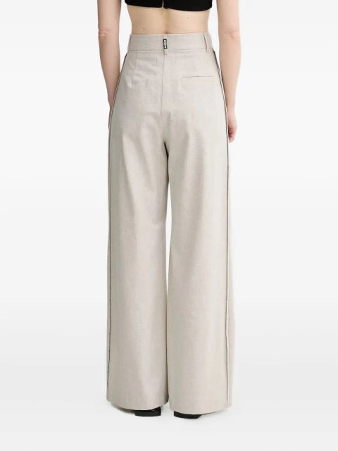ALOHAS pleated palazzo pants - Neutrals