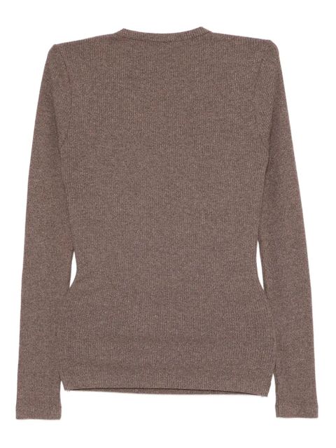 AGOLDE Delphi top - Brown - zdjęcie produktu nr 2