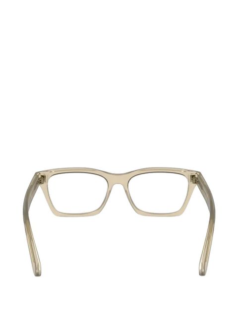 Ferragamo square full rim eyeglasses - Neutrals - zdjęcie produktu nr 2