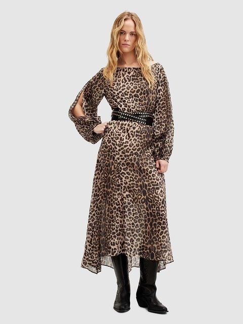 AllSaints sukienka JANE LEPPO