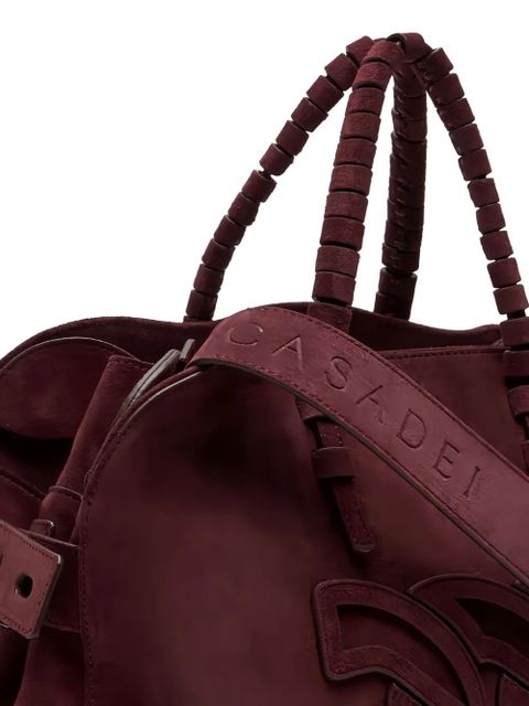 Casadei Park Avenue leather tote bag - Red