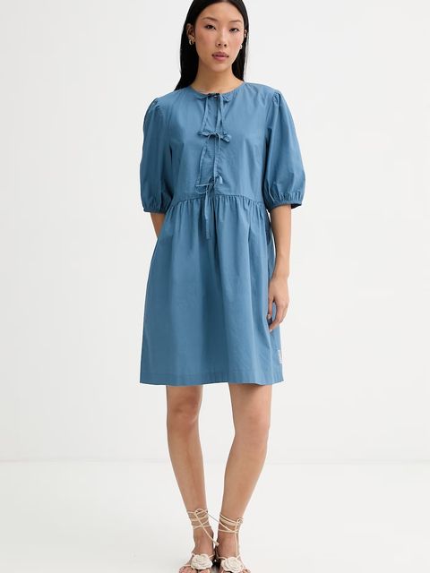 Marc O'Polo sukienka rozkloszowana bawełniana - zdjęcie produktu nr 1