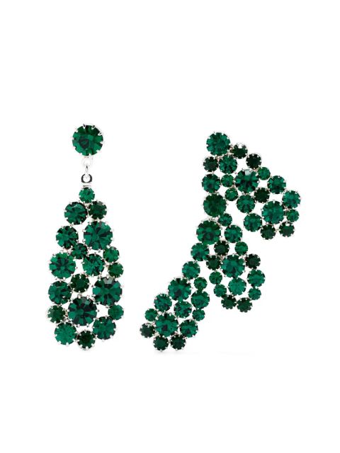 Magda Butrym mismatched abstract earrings - Silver