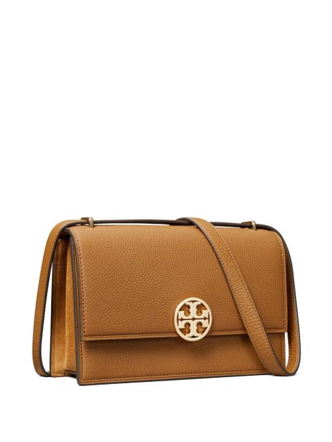 Tory Burch Miller leather shoulder bag - Brown