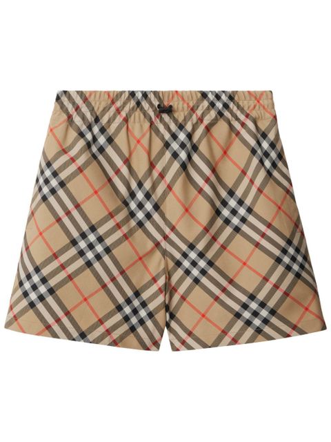 Burberry EKD Vintage Check-print shorts - Neutrals - zdjęcie produktu nr 1