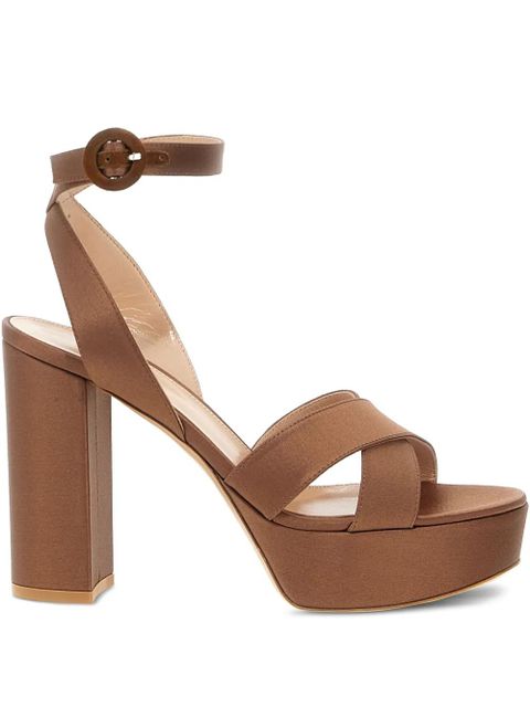 Gianvito Rossi 105mm Sabrina sandals - Brown - zdjęcie produktu nr 1