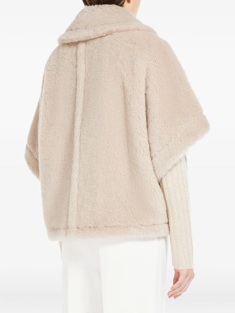 Max Mara Teddy button pocket jacket - Neutrals