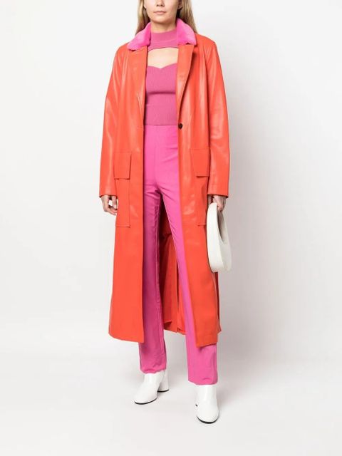 STAUD ribbed-knit cut-out jumper - Pink - zdjęcie produktu nr 2