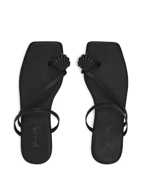 Johanna Ortiz Camino De Las Almas shell sandals - Black