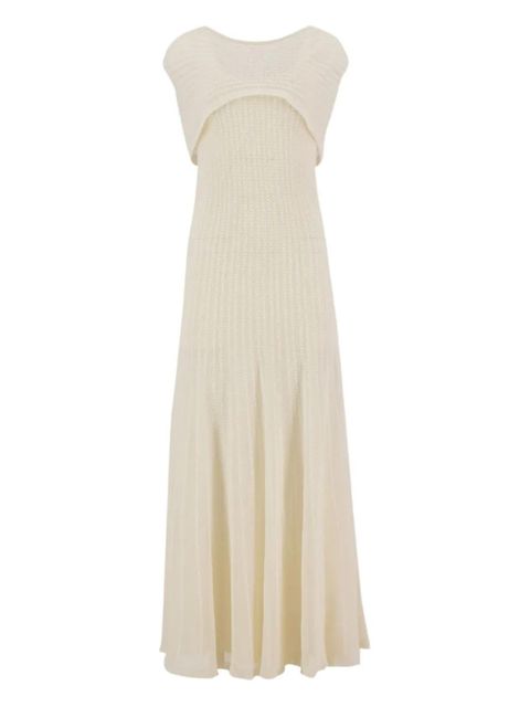 KHAITE Thora maxi dress - Neutrals - zdjęcie produktu nr 1
