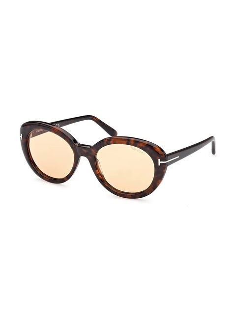 Tom Ford okulary przeciwsłoneczne damskie kolor brązowy FT1009_5552E - zdjęcie produktu nr 1