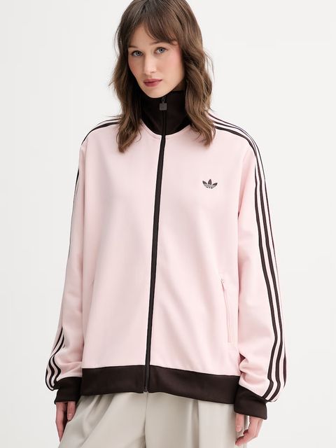 adidas Originals bluza rozpinana damska z bawełną - zdjęcie produktu nr 2