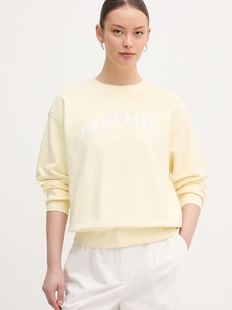 Calvin Klein Jeans bluza damska bawełniana - zdjęcie produktu nr 1