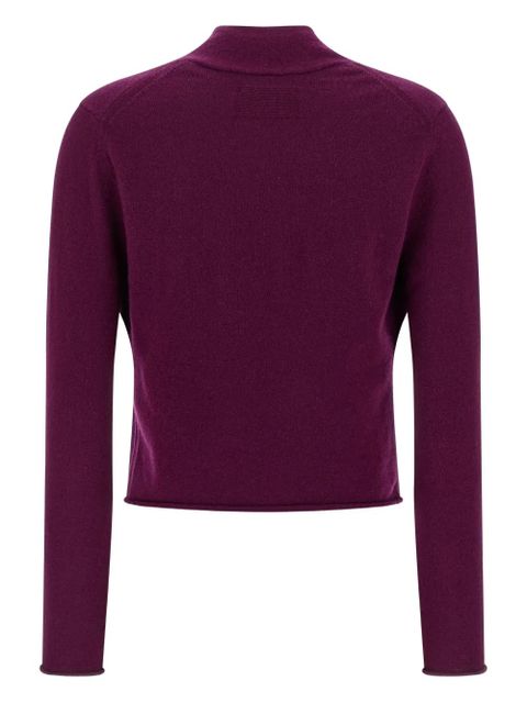 Guest In Residence Stealth cashmere cardigan - Purple