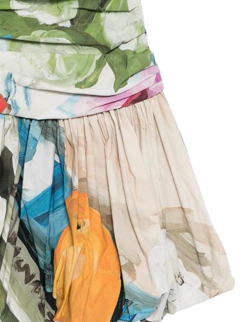 Acler Nershall mini dress - Green