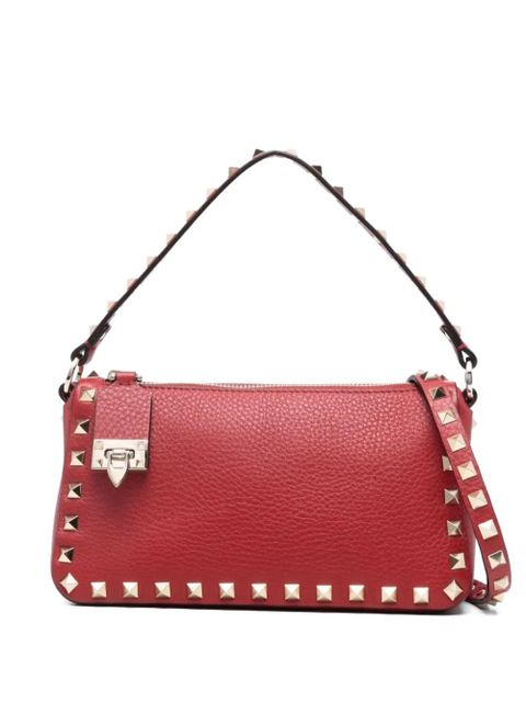 Valentino Garavani small Rockstud tote bag - Red - zdjęcie produktu nr 1