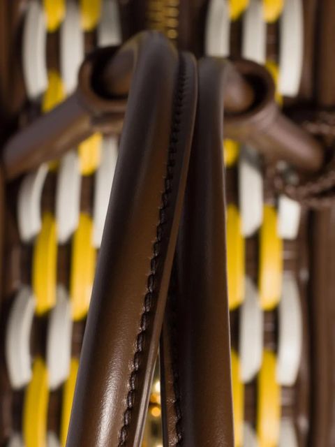 Miu Miu ´Beau woven-effect tote bag - Brown - zdjęcie produktu nr 2