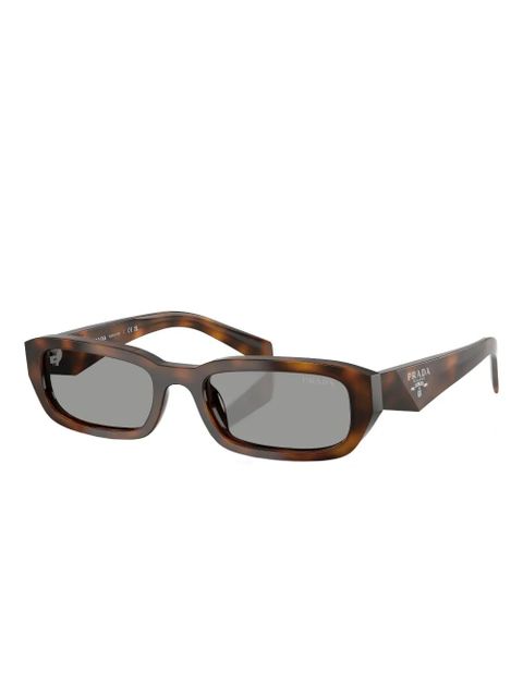 Prada Eyewear rectangle-frame sunglasses - Brown - zdjęcie produktu nr 2
