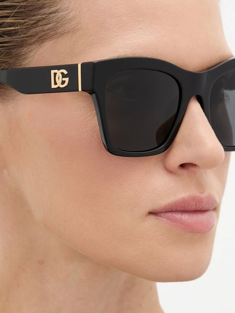 Dolce & Gabbana okulary przeciwsłoneczne damskie kolor czarny 0DG4512