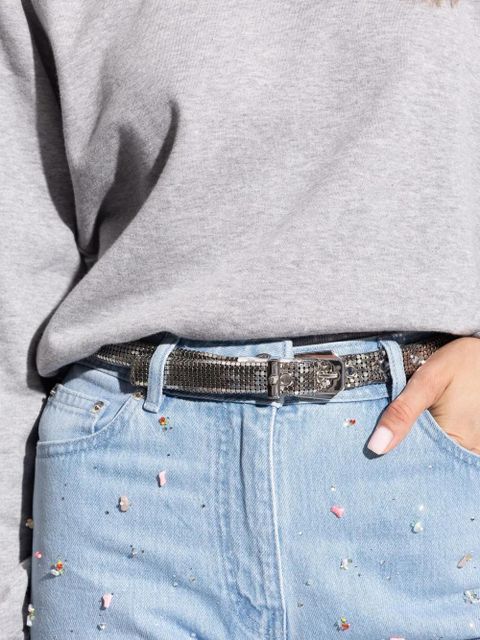 Versace brass belt - Silver