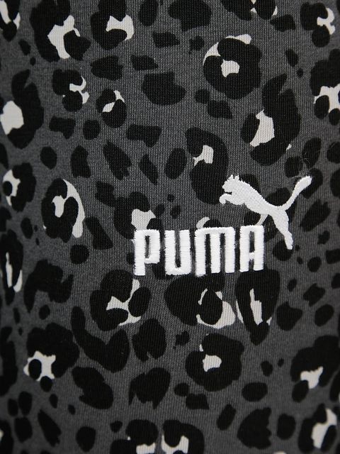 Puma legginsy damskie kolor szary wzorzyste 688085