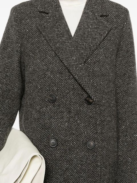 Weekend Max Mara herringbone coat - Grey