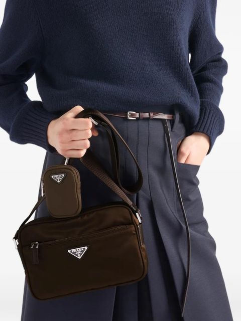 Prada Re-Nylon shoulder bag - Brown