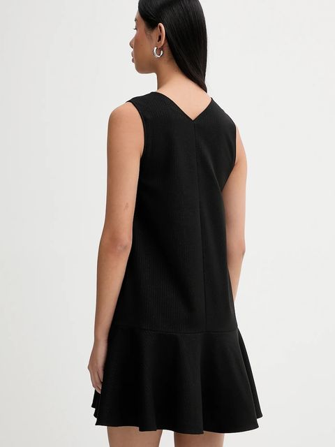 Marc O'Polo sukienka kolor czarny mini rozkloszowana 5000007584 - zdjęcie produktu nr 2