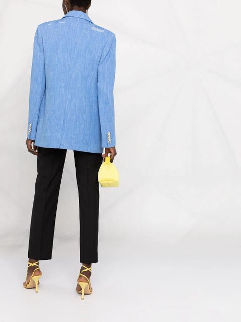 Off-White Tomboy single-breasted blazer - Blue