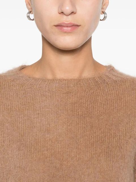Max Mara round-neck sweater - Brown