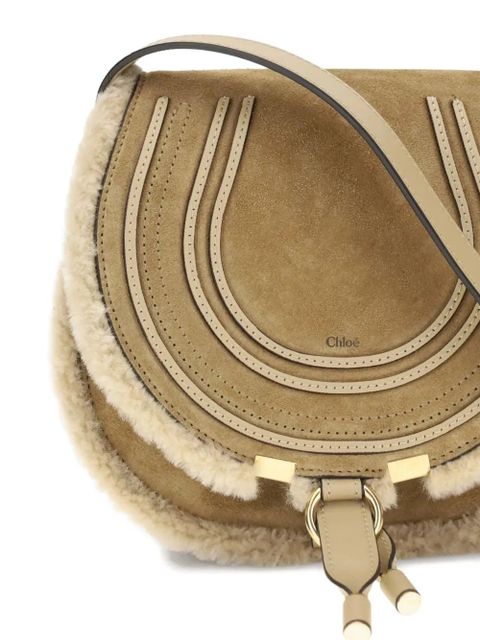 Chloé small Marcie saddle cross body bag - Neutrals