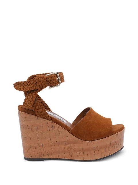 Jimmy Choo Jori 100 braided sandals - Brown - zdjęcie produktu nr 1