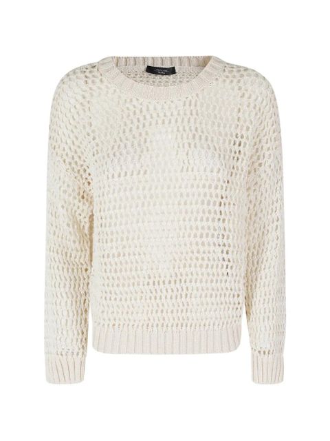 Weekend Max Mara open-knit sweater - Neutrals - zdjęcie produktu nr 1