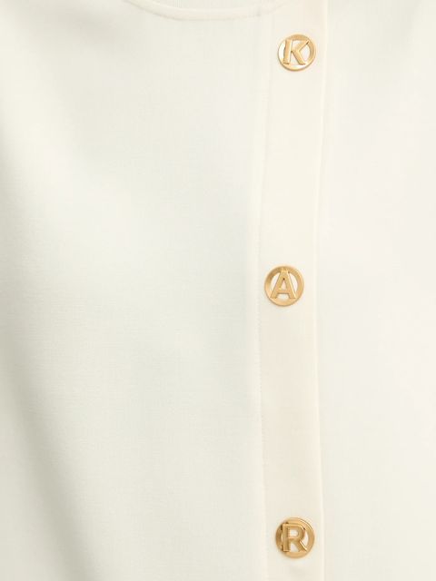 Karl Lagerfeld bluza KARL DAILY damska kolor beżowy gładka B1W20015