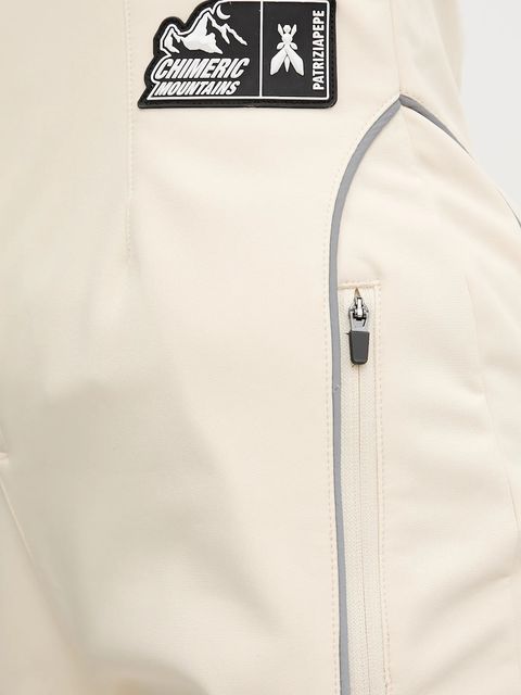 Patrizia Pepe spodnie narciarskie kolor beżowy 2T0093 A667