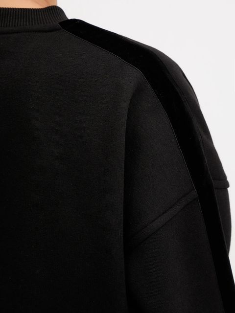 Guess bluza AELIA damska kolor czarny gładka V5BQ10 KB681