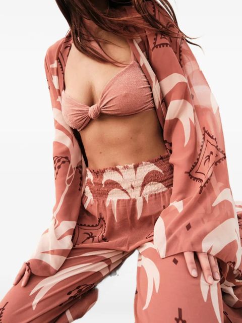 Johanna Ortiz In Eternity printed trousers - Orange